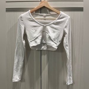 Garage Cropped Contour Long Sleeve